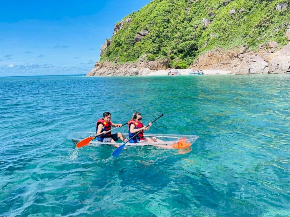 Kayaking offers an exciting experience